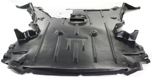 Front, Center Engine Splash Shield Under Cover for BMW 128I Convertible 2008-2013, Replacement