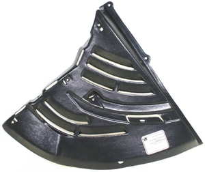 Engine Splash Shield for BMW 7-Series (2002-2008), Under Cover, Left Driver, Lower Section, Replacement Models: 745i, 745Li, 750i, 750Li, 760i, 760Li.