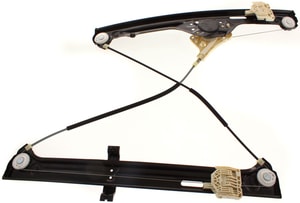Front Window Regulator for BMW X5 2007-2013, Right Passenger Side, Power Operated, without Motor, Replacement