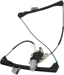 Power Front Window Regulator with Motor for BMW 3-Series (1999-2006) Left Driver, Convertible/Coupe, Replacement - Fits 323Ci, 325Ci, 328Ci, 330Ci models.