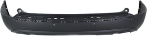Rear Bumper Cover for Buick Enclave 2008-2012, Primed (Ready to Paint), with Parking Aid Sensor Holes, Replacement