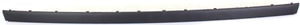 Rear Bumper Molding for BMW 745i / 760i 2002-2005, Center Position, Primed (Ready to Paint), without Park Distance Control, Replacement