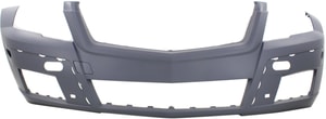 Front Bumper Cover for Mercedes GLK350 2010-2012, Primed (Ready to Paint), without AMG Styling Package, with Off-Road Package, without Headlight Washer and Parktronic Holes, Replacement
