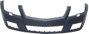 Front Bumper Cover for Mercedes GLK350 2010-2012, Primed (Ready to Paint), without AMG Styling/Out-Of-Room Packages, with Headlight Holes, without Parktronic Holes, Replacement