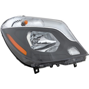 Headlight Assembly for Mercedes-Benz Sprinter 2500/3500 (2014-2018), Right Passenger, Halogen, Replacement