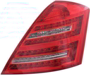 Tail Light Assembly for Mercedes S-Class Sedan 2010-2013, Right Passenger, Replacement