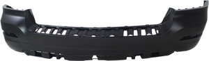 Rear Bumper Cover for Mercedes-Benz GLK-Class 2013-2015, Primed (Ready to Paint), without AMG Styling/Off-Road/Sport Packages, without Parktronic Holes, Replacement