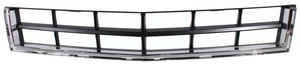 Front Bumper Grille for Cadillac SRX 2010-2012, Textured Gray, Replacement