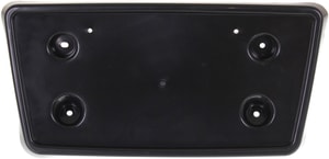 Front License Plate Bracket for Cadillac Escalade 2007-2014, Textured Black, Compatible with Base, EXT and Hybrid Models, Replacement