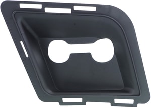 Front Bumper Tow Hook Cover for 2007-2014 Chevrolet Avalanche/Tahoe/Suburban, Left Driver, with Off Road Package, Replacement