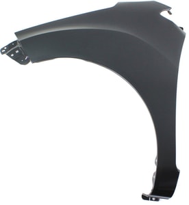 Front Fender for Chevrolet Spark 2013-2015, Left Driver Side, Primed (Ready to Paint), without Side Light Hole and Rocker Molding Hole, Replacement