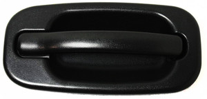 Front Exterior Door Handle Right Passenger for Chevrolet Silverado/GMC Sierra 1999-2006, Textured Black, Without Keyhole, Includes 2007 Classic, Replacement