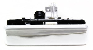 Front Exterior Door Handle for Chevrolet Astro and Safari 1992-1995, Lumina APV 1990-1996, Right Passenger, Steel Rod Retainer, Chrome, Replacement