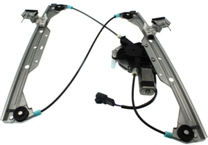Power Window Regulator with Motor for Chevrolet HHR 2006-2011, Right Passenger Side, Front, Replacement
