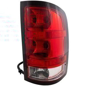Tail Light Assembly for Chevrolet Silverado/Sierra 1500 (2009-2013), 2500 HD/3500 HD (2011-2014), Right Passenger, Type 1, Denali/Hybrid Models, Replacement