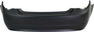Rear Bumper Cover for Chevrolet Sonic Sedan, Primed (Ready to Paint), Suitable for 2012-2016 Models, Replacement (CAPA Certified)