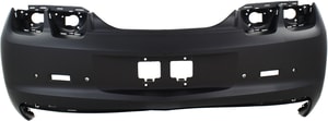 Rear Bumper Cover for Chevy Camaro 2010-2013, Primed (Ready to Paint), with Object Sensor Holes, Convertible/Coupe, Replacement