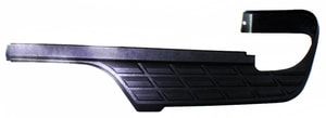 Rear Bumper Step Pad for Chevrolet Silverado 1500 (2007-2013), Right Passenger Outer, Black, Excludes 2007 Classic Model, Replacement (CAPA Certified)