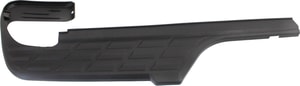 Rear Bumper Step Pad for Chevrolet Silverado 1500 (2007-2013), Left Driver Outer, Black, Excludes 2007 Classic, Replacement (CAPA Certified)
