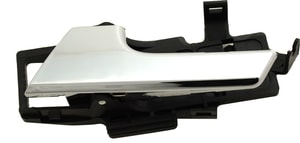 Front Interior Door Handle for Chevrolet Aveo 2007-2011, Left Driver, Chrome, Also Fits Rear, Replacement