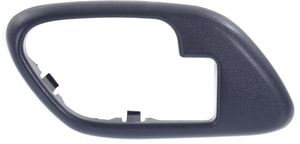 Front Door Handle Case for Chevrolet C/K Full Size Pickup 1995-2002, Suburban 1995-1999, Inside, Left Driver, Blue, Plastic, Replacement