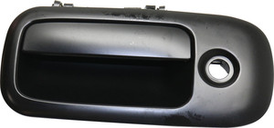 Front Exterior Door Handle for GMC Express/Savana 2010-2021, Left Driver, Smooth Black, Replacement