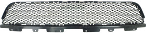 Front Bumper Grille for Dodge Durango 2014-2020, Textured Gray, Without Adaptive Cruise Control, With Chrome Trim, Code MF5, Citadel/GT, Limited/SXT Models 2017-2018, Replacement (CAPA Certified)