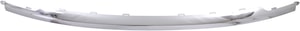 Front Bumper Molding Center Applique, Chrome for 2014-2020 Dodge Durango Citadel, GT, 2017-2018 Limited, SXT Models, Replacement