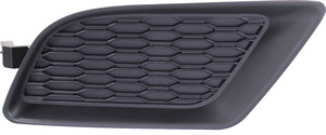 Fog Light Cover for Dodge Charger 2011-2014 Right Passenger, Black, fits R/T, SE and SXT Models, Replacement