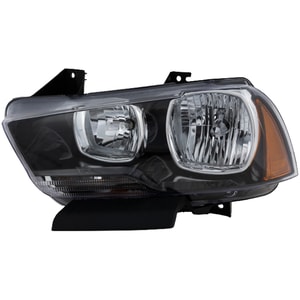 Headlight Assembly for 2011-2014 Dodge Charger, Left Driver Side, Halogen, Replacement