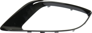 Front Fog Light Molding for Dodge Durango 2016-2020, Right Passenger Side, Black, Excludes SRT & Pursuit Models, Replacement