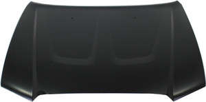 Aluminum Hood Panel for Dodge Charger 2011-2014 Model, Excluding SRT8 Version, Replacement (CAPA Certified)