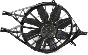 Radiator Fan Assembly for Dodge Durango, 2000-2003 Models, Single Fan, Replacement