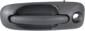 Front Exterior Door Handle for Chrysler Town and Country 2001-2007, Left Driver, Textured Black with Keyhole, Replacement