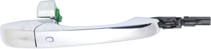 Front Exterior Door Handle for Dodge Durango (2011-2022), Jeep Grand Cherokee (2011-2021), Right Passenger, Chrome, Without Keyhole, With Keyless Entry, Replacement