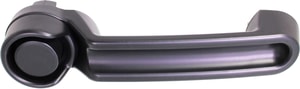 Front Exterior Door Handle for Jeep Wrangler (JK) 2007-2018, Right Passenger = Left Driver, Primed (Ready to Paint), Without Keyhole, Plastic, Also Fits Rear Right Passenger/Left Driver, Replacement