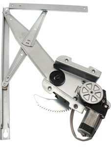 Front Window Regulator with Power Motor for 2004-2006 Dodge Durango, Right Passenger Side, Replacement