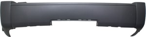 Rear Bumper Cover for Dodge Nitro, 2007-2009, Matte Black with Tow Hook Hole, Replacement