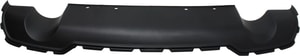 Rear Lower Valance for 2011-2014 Avenger, Lower Bumper Cover, Textured, with Dual Exhaust Holes, Replacement