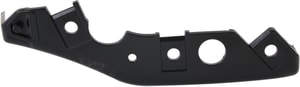 Front Bumper Bracket for Ford Fiesta 2011-2019, Left Driver, Plastic, Hatchback/Sedan, With or Without Body Kit, Replacement
