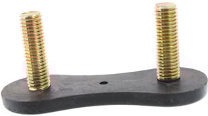 Front Bumper Bracket, Stud Plate for Ford Expedition 1997-2014, Right Passenger=Left Driver, Replacement