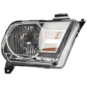 Headlight Assembly for Ford Mustang 2010-2014, Right Passenger, Halogen, Replacement