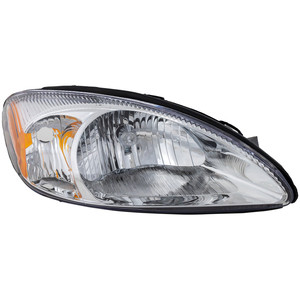 Headlight for Ford Taurus 2000-2007, Right Passenger Side, Lens and Housing, Halogen, Without Centennial Edition, Replacement