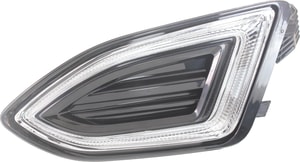 Front Fog Light Assembly for Ford Edge 2015-2018, Left Driver, Replacement (CAPA Certified)