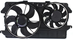 Radiator Fan Assembly for Ford Transit Connect (2010-2013), Includes Resistor, Replacement