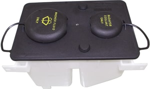 Coolant Reservoir Washer Assembly with Cap and Pump for Ford F-Series 1987-1997, without Fluid Indicator, Excludes 1987-1991 Pick Up Trucks, Replacement