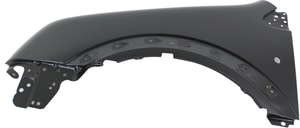 Front Fender for Ford Transit Connect 2010-2013, Left Driver, Primed (Ready to Paint), with Signal Light Hole, Replacement