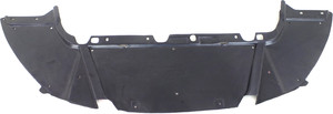 Engine Splash Shield for Ford Focus ST Model 2013-2014, Front Under Cover/Air Deflector with Active Grille Shutters, Replacement
