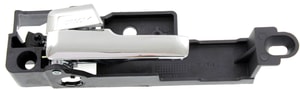 Front Interior Door Handle for Ford Fusion 2006-2012, Left Driver, Plastic, All Chrome, Replacement
