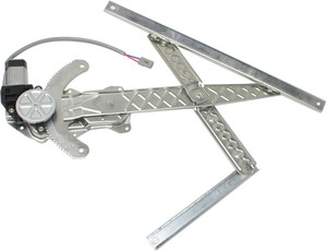 Front Window Regulator for Ford Expedition 1997-2002, Right Passenger Side, Power, with Motor, Replacement